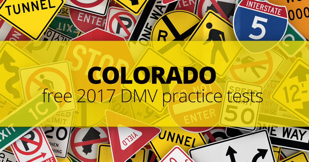 Drivers Practice Test 2017 Colorado