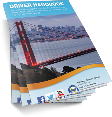 dmv drivers handbook california
