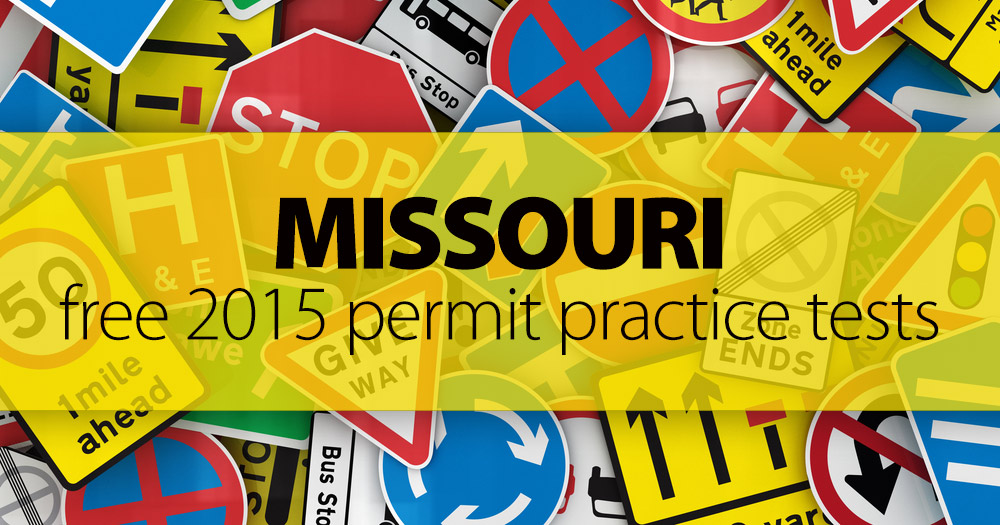 missouri driving test checklist