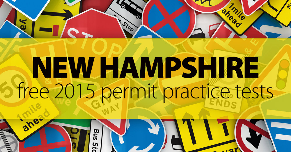 FREE New Hampshire Permit Practice Test Two 2014
