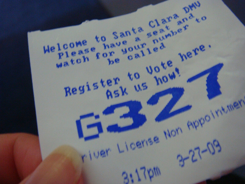 santa clara dmv driving test appointment