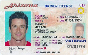 AZ MVD driver's license