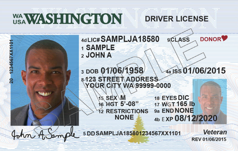 washington state drivers license