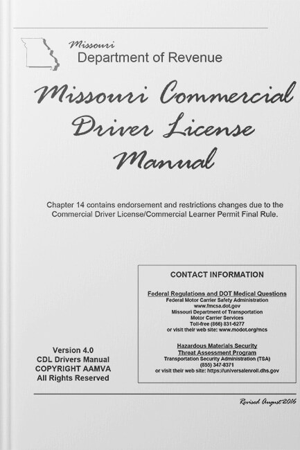 Missouri CDL Handbook 2024