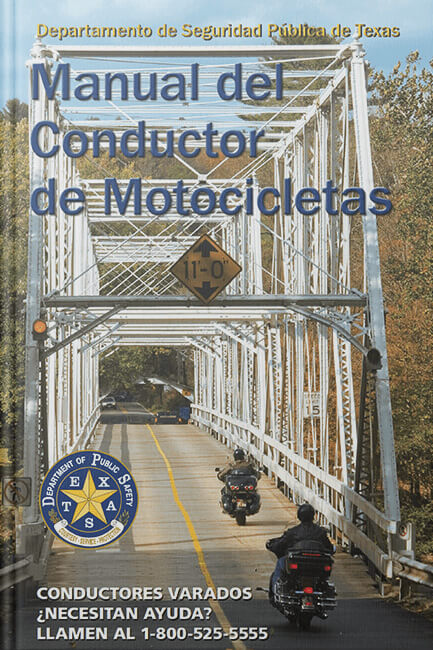 Manual del Conductor de Motocicletas de Texas 2024 en línea<div class=