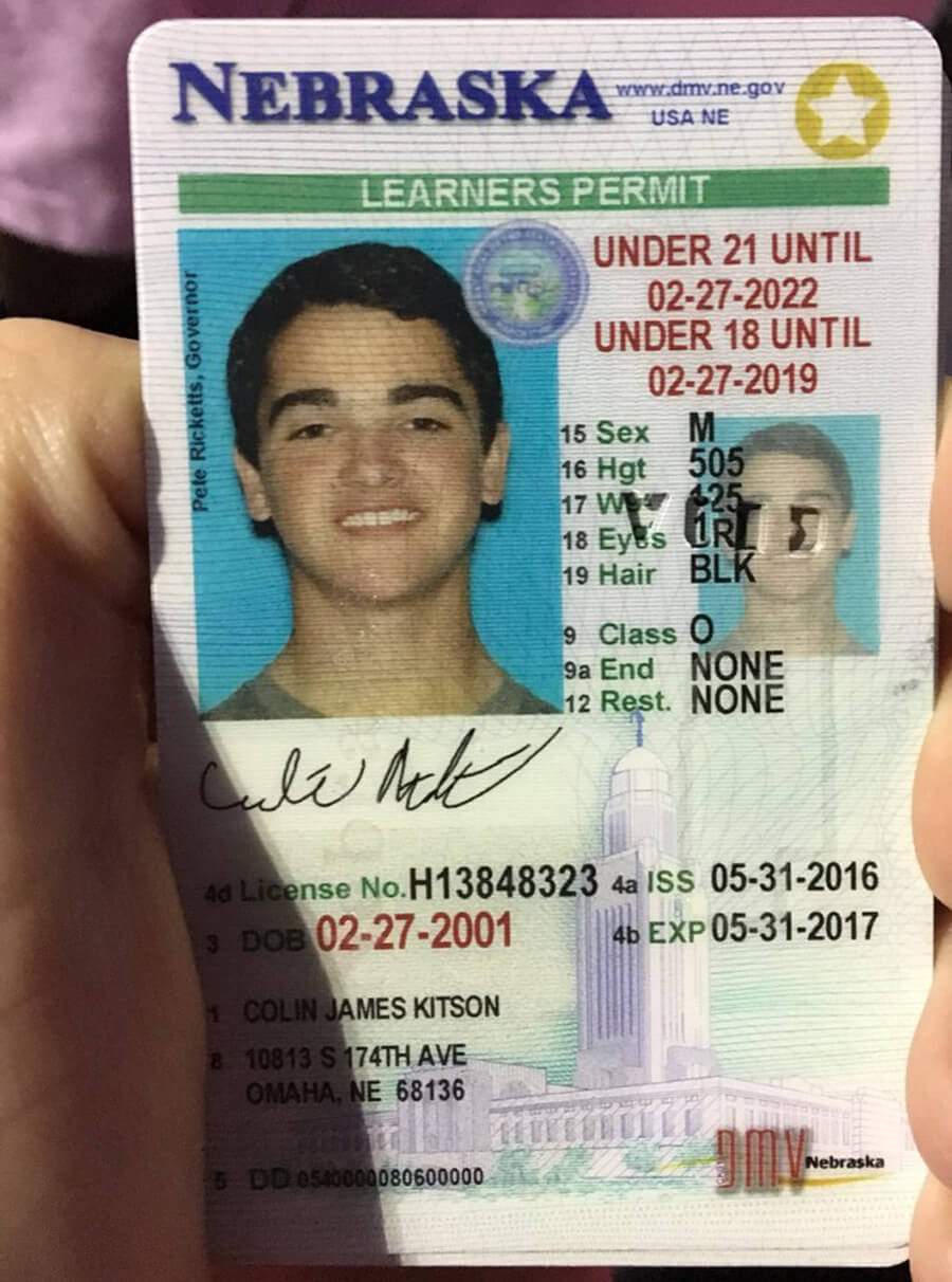 License Number On Permit