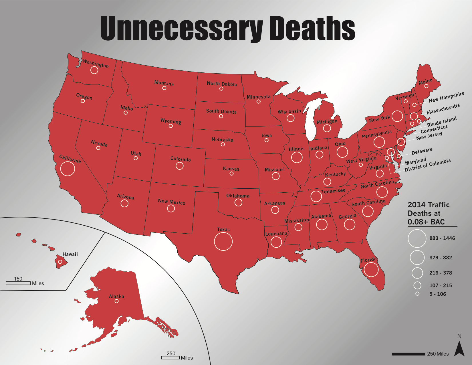 drunk drivers killed in america