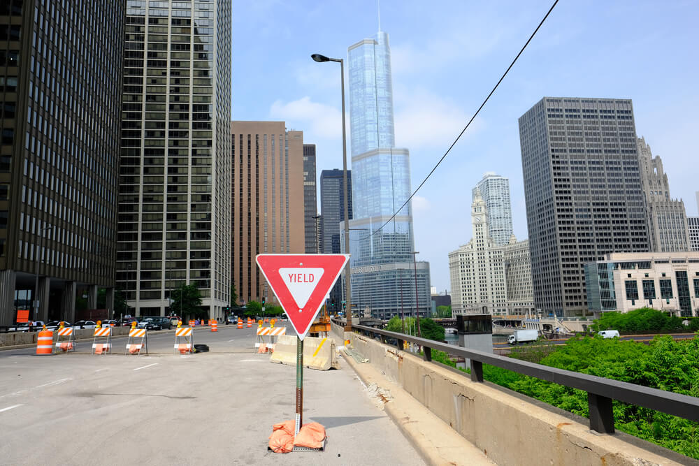 What Does Red And White Yield Sign Mean