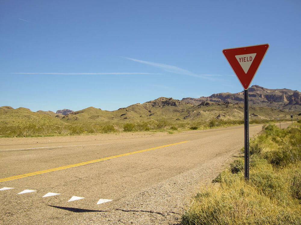 Red Yield Sign Meaning