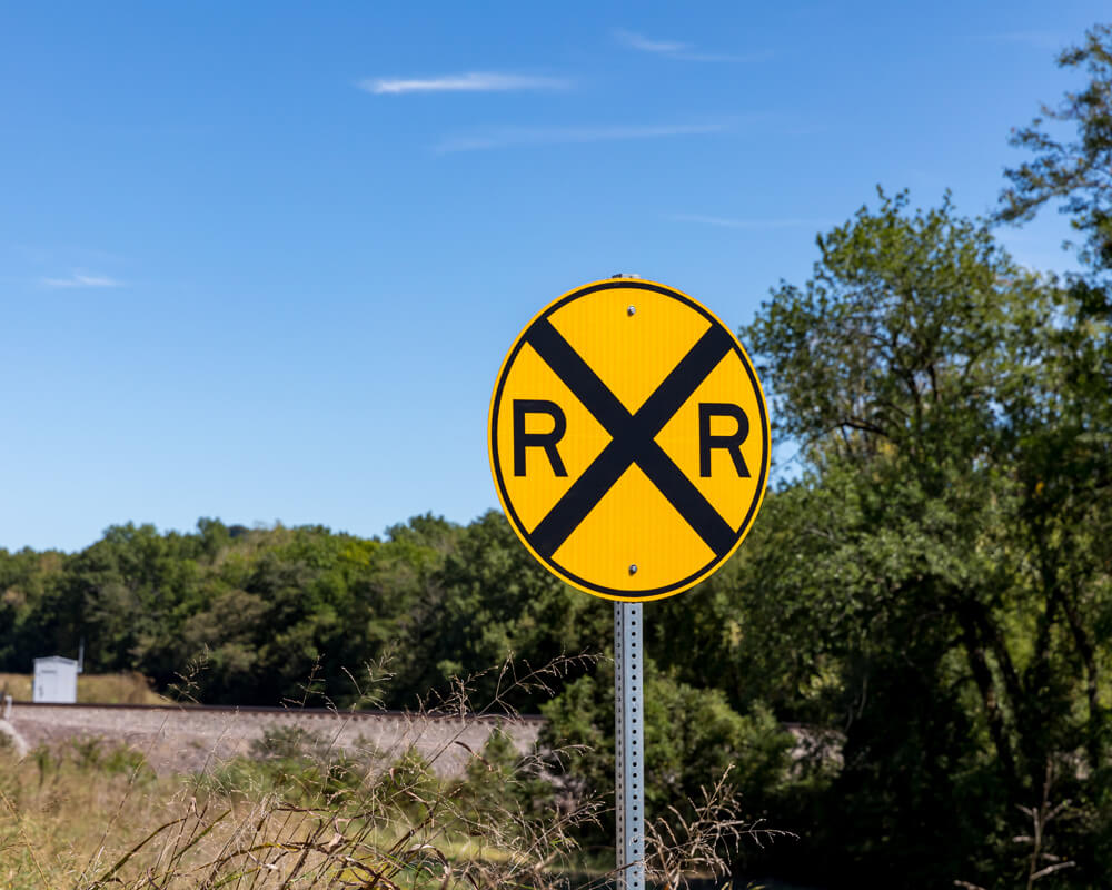 What Does A Railroad Crossing Sign Mean