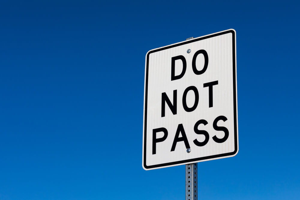 Do Not Pass Meaning