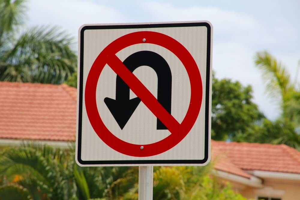 No U Turn Sign: What Does it Mean?