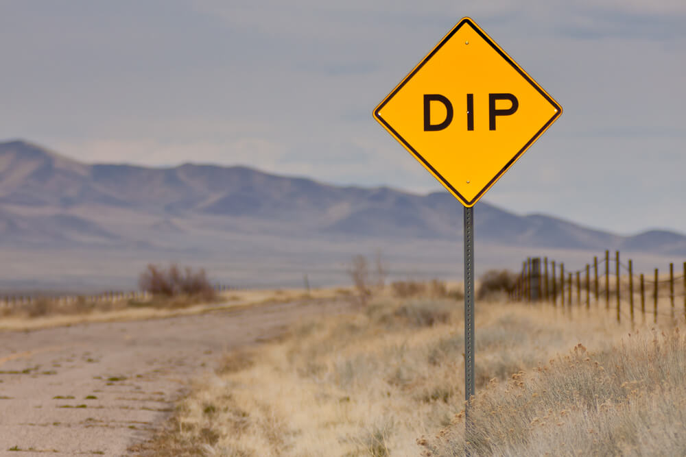 What Is Dip Road Sign