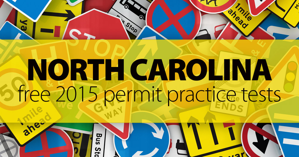 FREE North Carolina DMV Road Signs Permit Practice Test 2016 | NC